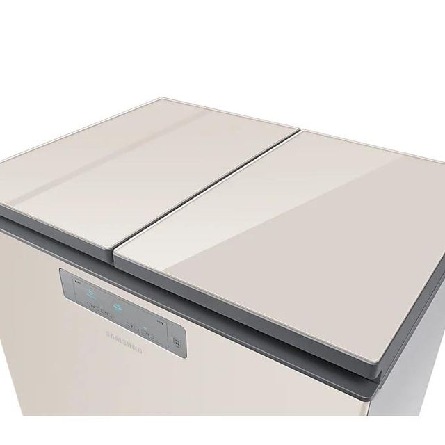 비스포크 뚜껑형 김치냉장고 RP22A3531CE (221L, 베이지)