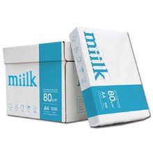 밀크 A4용지 80g 1박스(2500매) Miilk