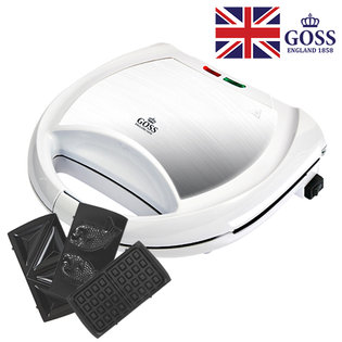 화이트 3in1 와플메이커 샌드위치 붕어빵 와플 GS-WM550W