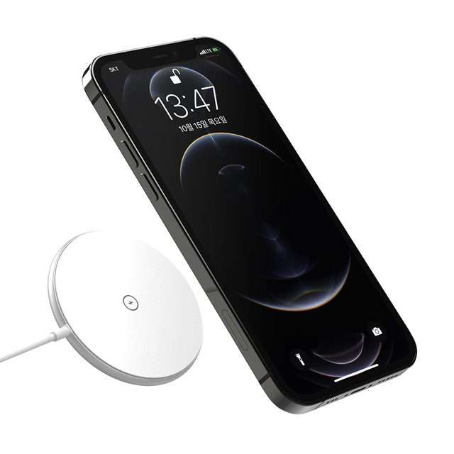 초텍 15W 맥세이프 무선충전기 프로 T580-F
