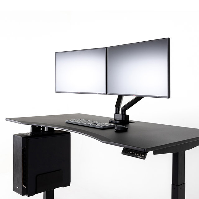 루나랩 스탠다드 듀얼 모니터암 거치대