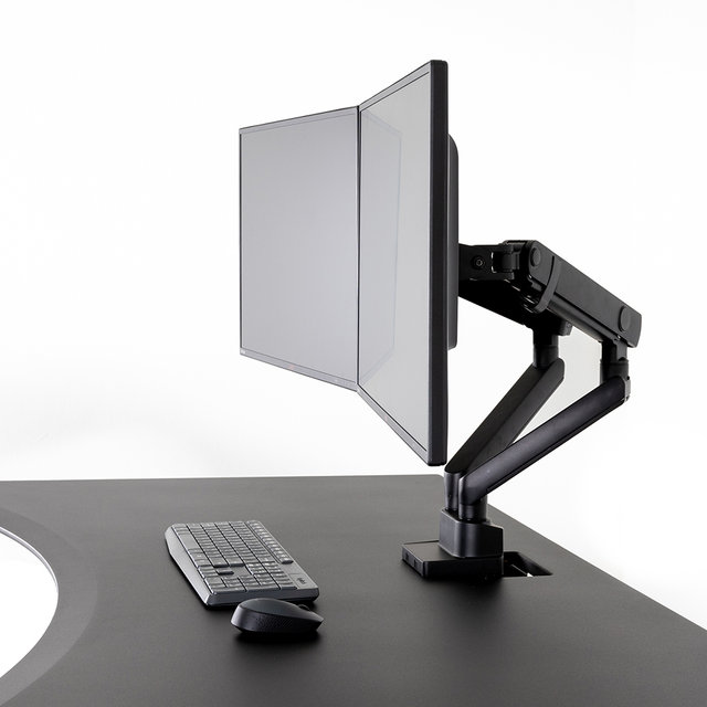 루나랩 스탠다드 듀얼 모니터암 거치대