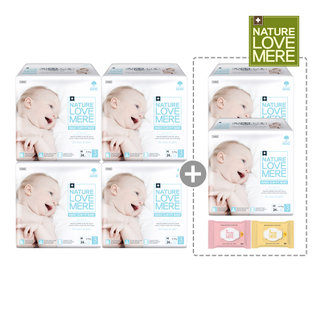 [특가] 매직슬림 밴드기저귀 중형 24매4+2팩+포켓2p