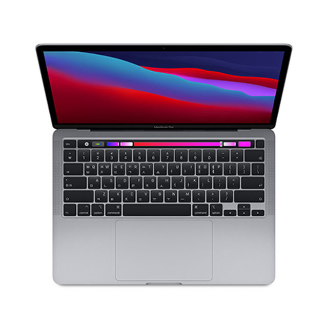 [Applecare+] 맥북프로 13 M1 8코어 RAM 8GB SSD 512GB 스페이스그레이 / Apple 노트북