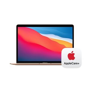[Applecare+] 맥북에어 13 M1 GPU 8코어  RAM 8GB SSD 512GB 골드 / Apple 노트북