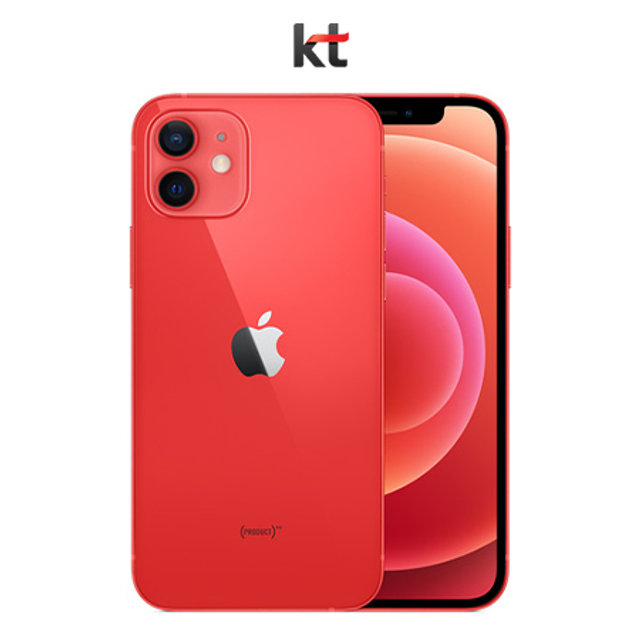 [KT] 아이폰12, 128GB, 레드, AIP12-128RD