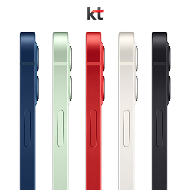 [KT] 아이폰12, 64GB, 블랙, AIP12-64BK