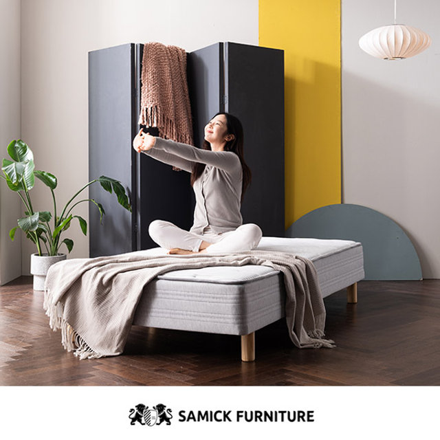 도노 일체형 매트리스 침대(슈퍼싱글)