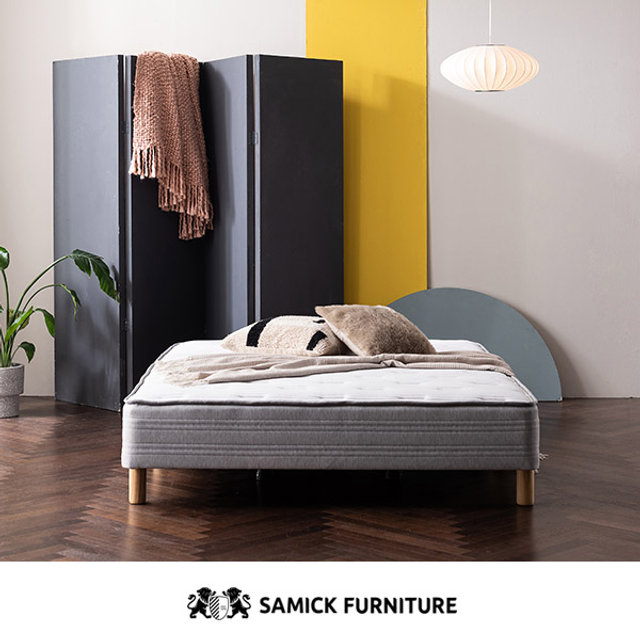 도노 일체형 매트리스 침대(퀸)