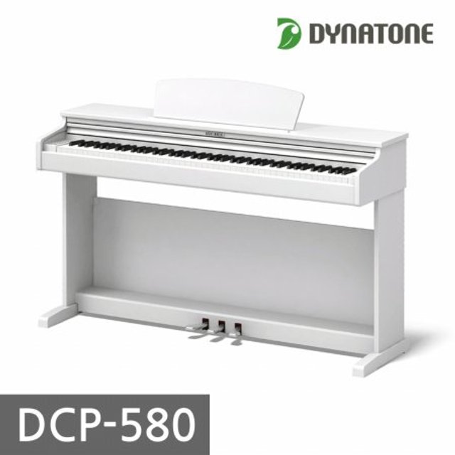 [특별기획/정가:564,000]dynatone 전자 디지털피아노 DCP-580 화이트[착불 50,000원]