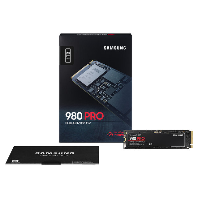공식인증 삼성SSD 980 PRO 1TB PCIe 4.0 NVMe M.2 MZ-V8P1T0BW (정품)