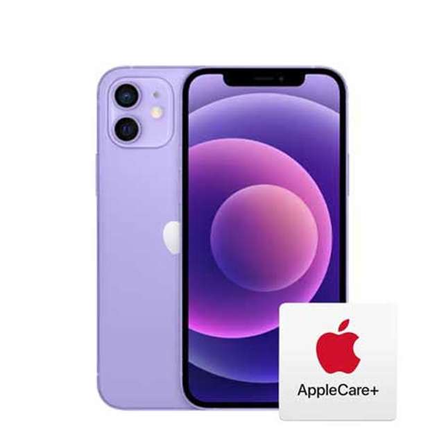 [자급제, AppleCare+ 포함] 아이폰 12 미니, 64GB, 퍼플