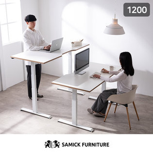 빌리 전동 모션데스크 높이조절 책상 1200