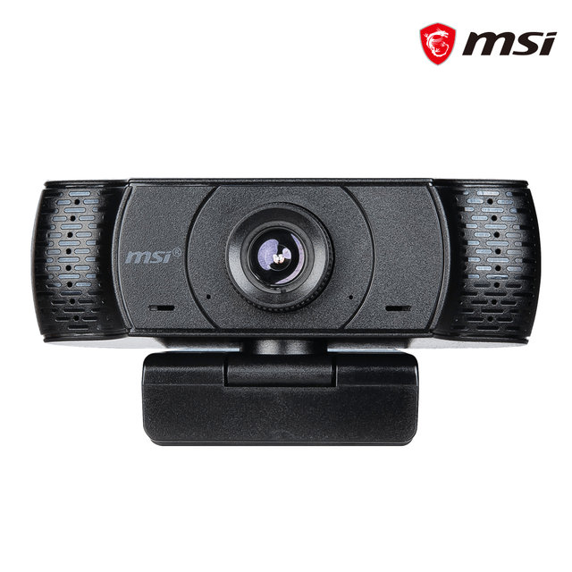 MSI FHD 프로캠 PC캠 클립형 360도회전 30fps 스테레오마이크
