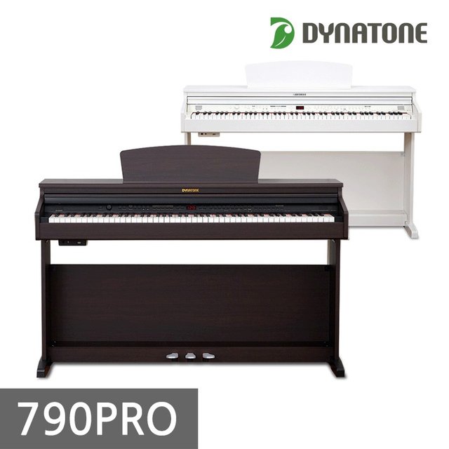 [리뷰이벤트]dynatone 전자 디지털피아노 790PRO[화이트/로즈우드]