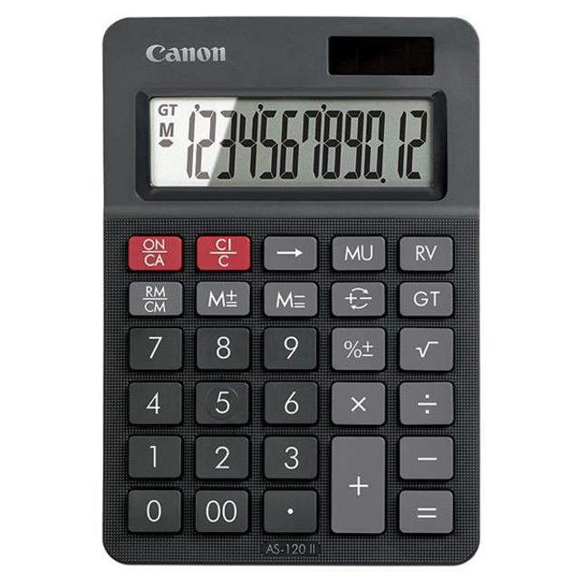 캐논 계산기 AS-120 II 블랙 (구 AS-120V)