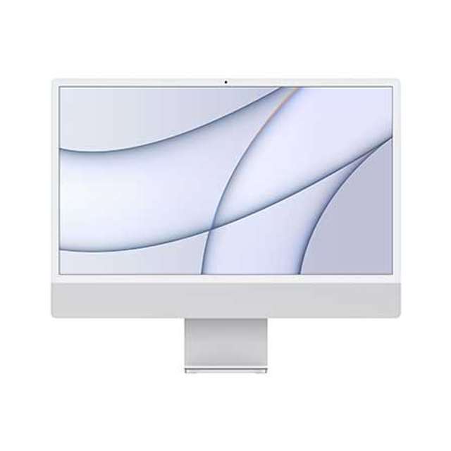 아이맥 24 M1, 8코어 CPU, 8코어 GPU, 8GB RAM, 256GB SSD - 실버 [MGPC3KH/A]