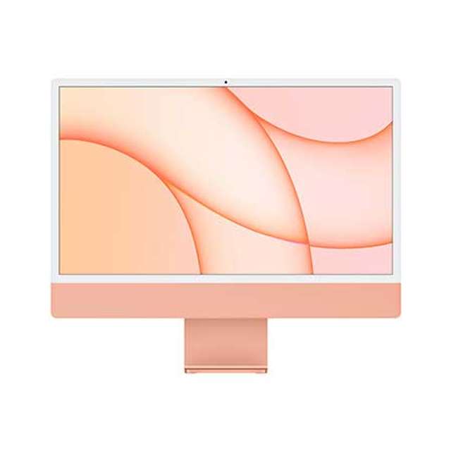 아이맥 24 M1, 8코어 CPU, 8코어 GPU, 8GB RAM, 256GB SSD - 오렌지 [Z1320001L]