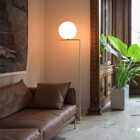 Flos 플로스 IC F1 Brushed brass 플로어 스탠드