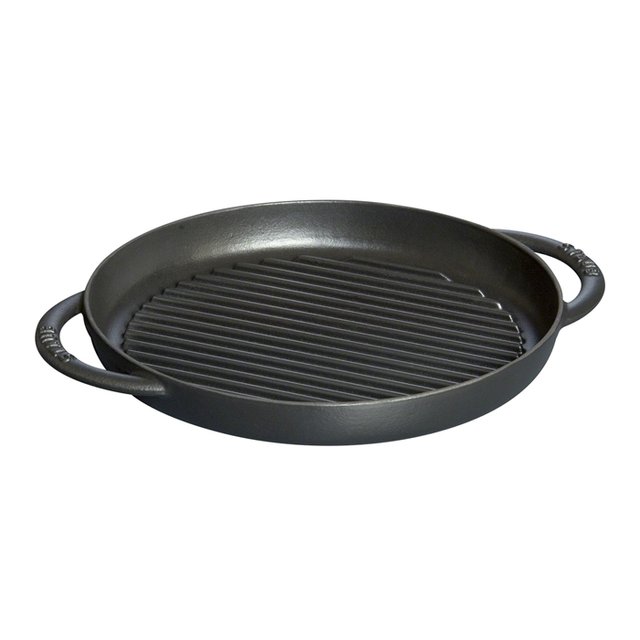 [해외직구] [Staub] 스타우브 퓨어 그릴 26cm 블랙