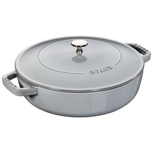 [해외직구] [Staub] 스타우브 시스테라 전골냄비 28cm, 그레이