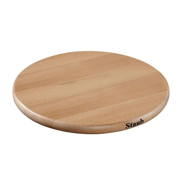 [해외직구] [Staub] 스타우브 원형 나무자석 냄비받침 - 스몰 (16.5cm)