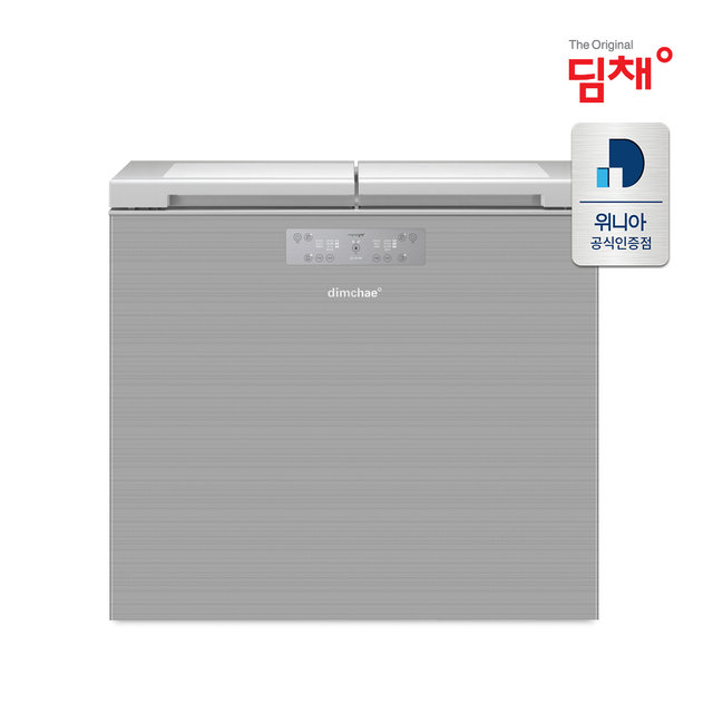 뚜껑형 김치냉장고 EDL20EFWNSS (200L, 실버)