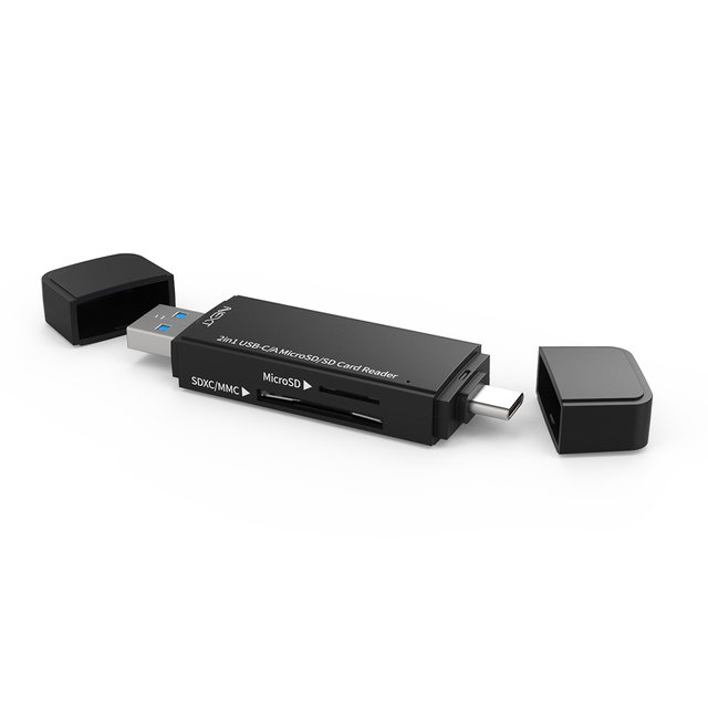 USB C/A타입 스틱형 카드리더기 NEXT 9720TC-OTG