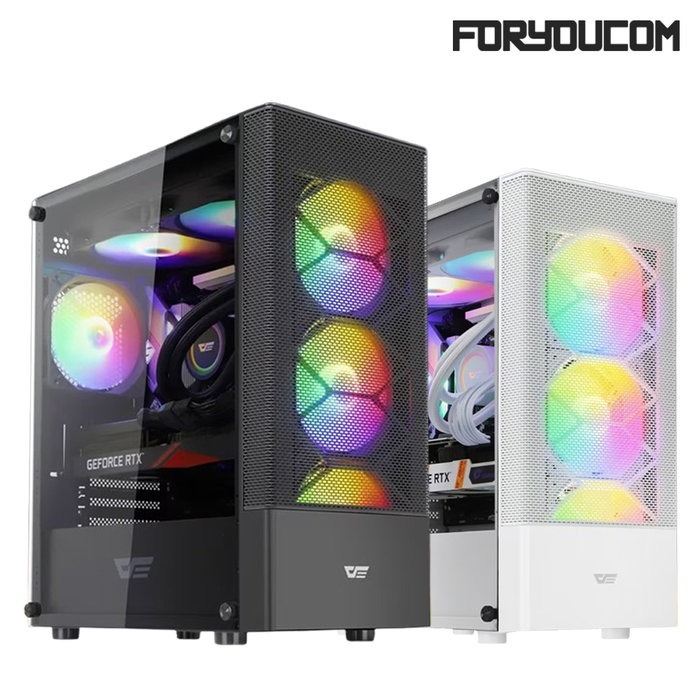 FORYOUCOM 인텔 i5 12400F RTX5060 8GB RAM 32GB SSD 1TB 조립PC 게이밍 컴퓨터 조립식 데스크탑 본체 AMD NVIDIA 지포스 그래픽카드 배그 롤 2723