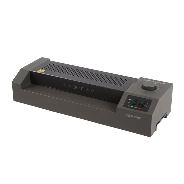 A3 코팅기 ProLami HC4330 다크그레이 4롤러 무열 역회전 무기포 쿨링팬 사무실/유치원/전문가