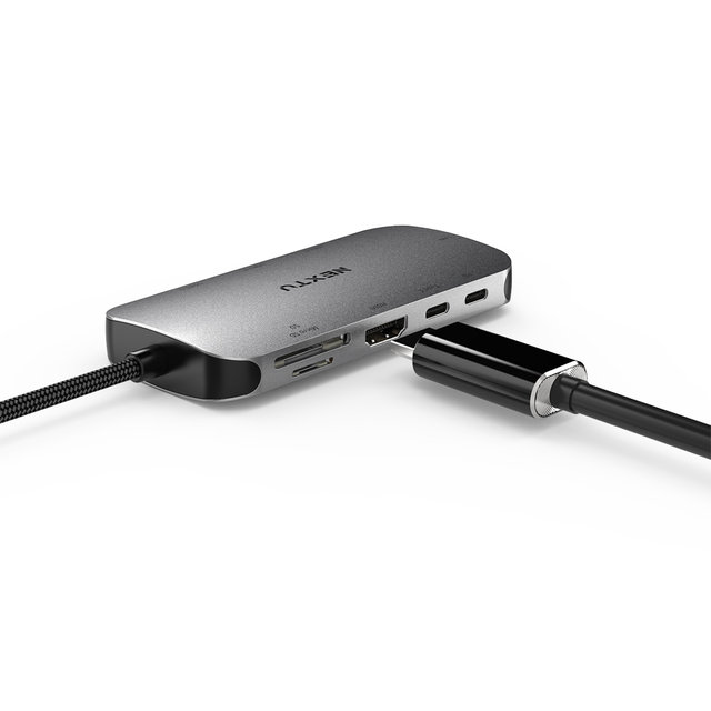 USB-C 9in1 올인원 멀티 어댑터[NEXT-2279TCH-PD]