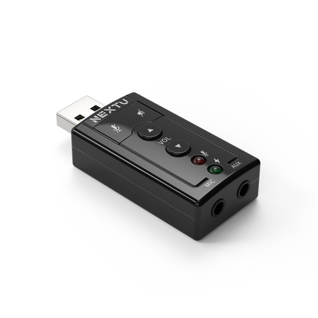 7.1ch USB 외장 사운드카드[NEXT-AV2306]