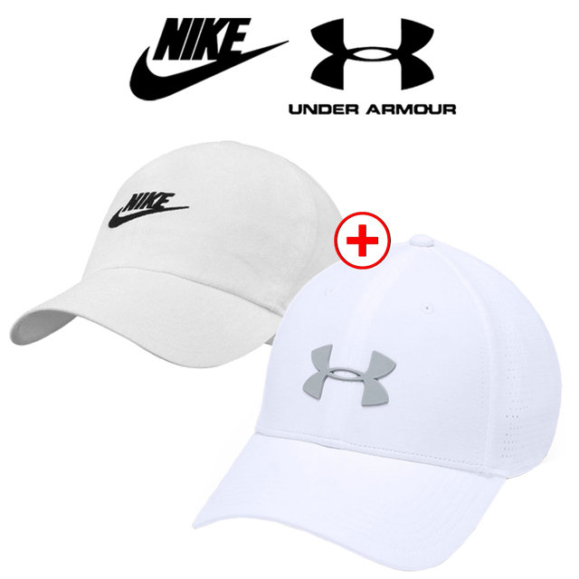 나이키 언더아머 볼캡 세트 913011-100+1328670-100