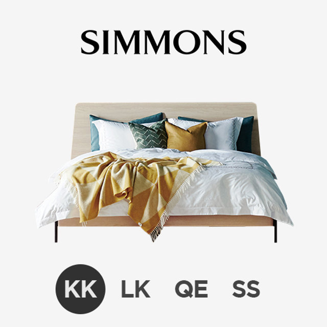 [시몬스] 카누스. 뷰티레스트 바이브. 킹오브킹 침대