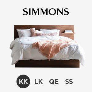 [시몬스] D2178A. 뷰티레스트 허브. 킹오브킹 침대