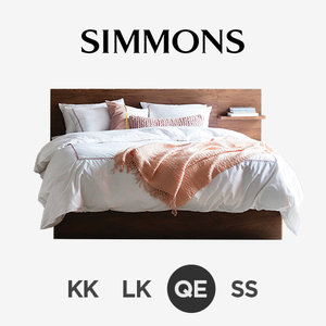 [시몬스] D2178A. 뷰티레스트 허브. 퀸 침대