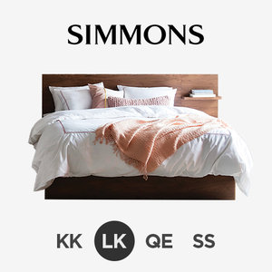 [시몬스] D2178A. 뷰티레스트 퓨전. 라지킹 침대