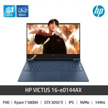 [ VICTUS 16-e0144AX 게이밍노트북 RTX3050Ti