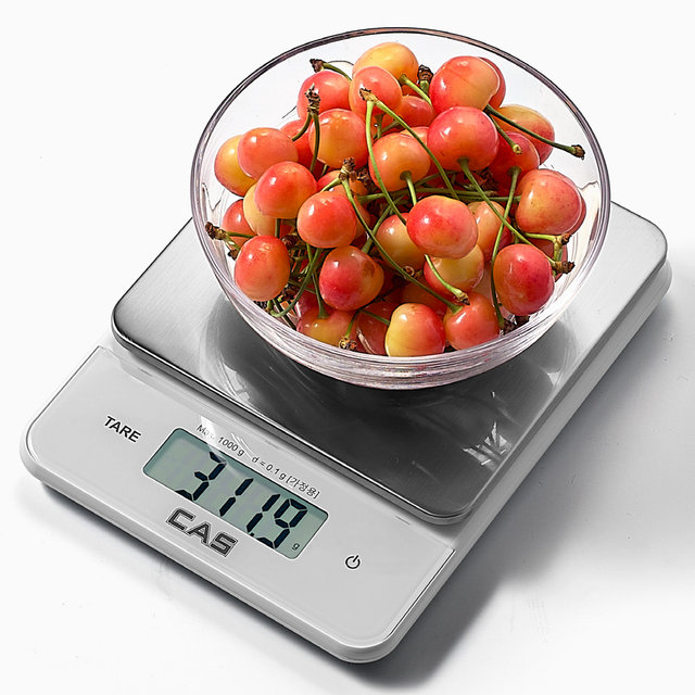 카스(CAS) 0.1g 디지털 주방저울(전자저울) K-17