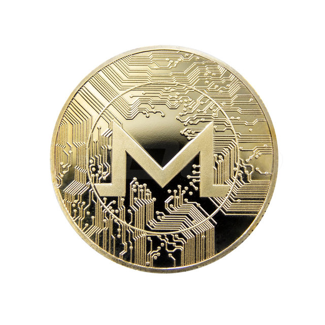 HDTOP 기념주화 가상화폐 모네로코인 골드 HT-COIN009