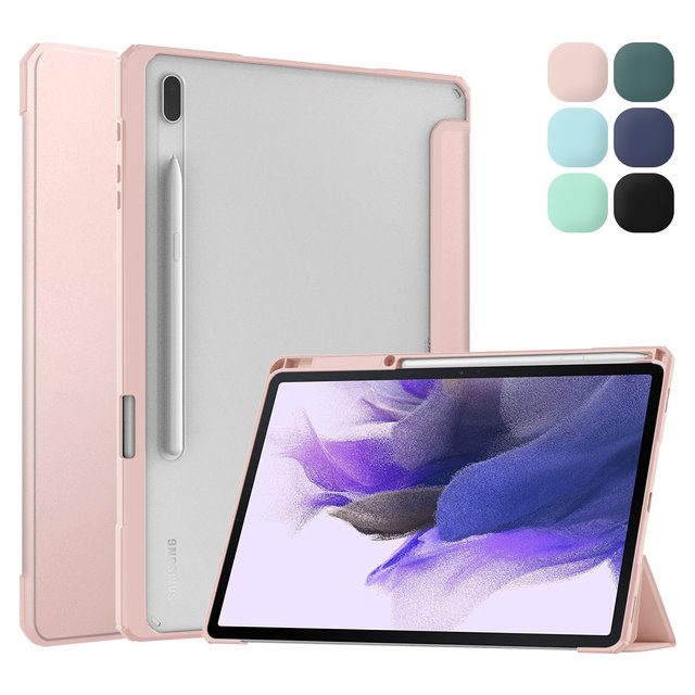 갤럭시탭S7 FE 플러스 12.4 cx-24 투명 커버 케이스