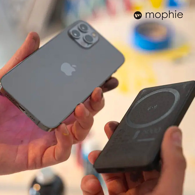 [해외] Mophie 스냅+ 주스 팩 미니 맥세이프 Qi 보조 배터리