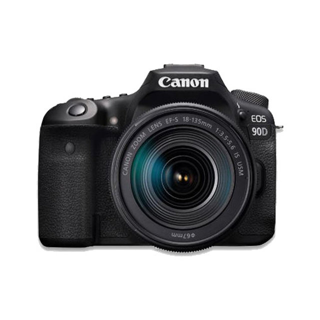 [정품]canon EOS-90D DSLR 렌즈KIT[블랙][본체+18-135mm IS USM]
