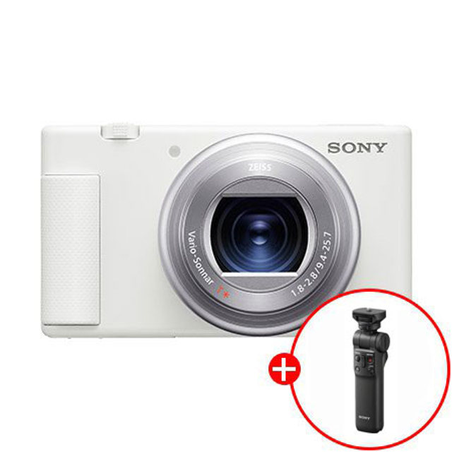 [정품]SONY 카메라 패키지[ZV-1 화이트+GP-VPT2BT]