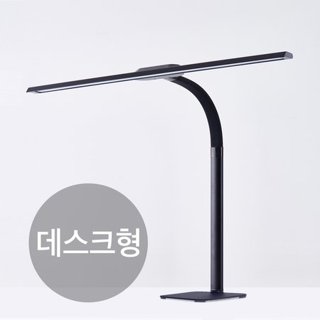 테드 LED 와이드 스탠드 데스크형 SL-W800D 블랙