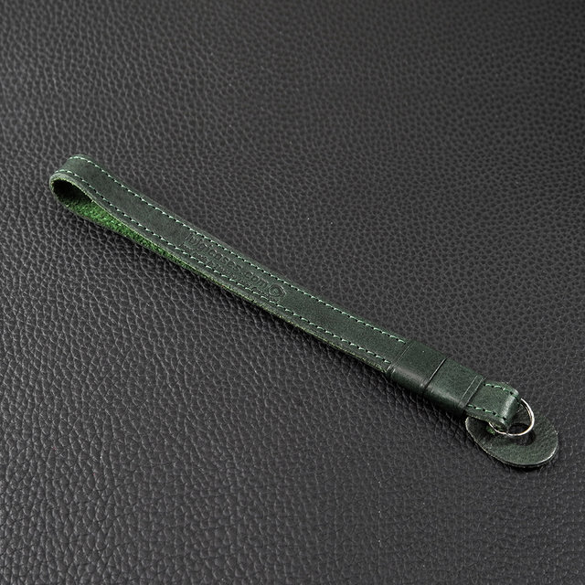 [Luigis] 루이지 레더 카메라 핸드 스트랩 (no Pad) Forest Green