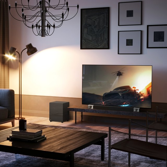 KLIPSCH Cinema400 하이파이 사운드바[블랙][벽걸이 브라켓포함]