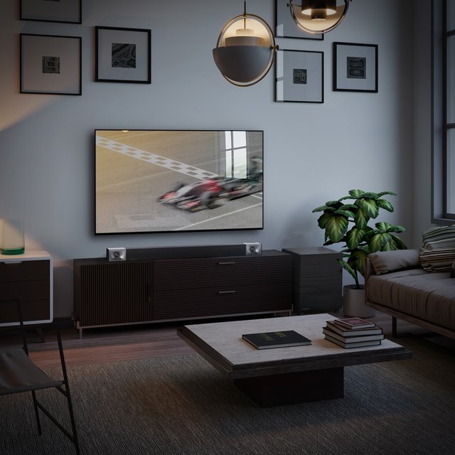 KLIPSCH Cinema400 하이파이 사운드바[블랙][벽걸이 브라켓포함]