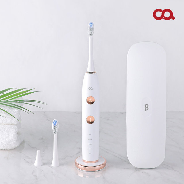 클린이소프트 1+1 화이트 전동칫솔 패키지 (EV0488)
