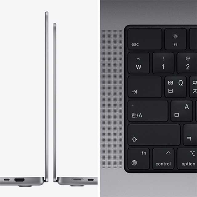 2021 맥북프로 16 M1 Max, 10코어 CPU, 32코어 GPU, 32GB RAM, 1TB SSD - 스페이스 그레이 [MK1A3KH/A]